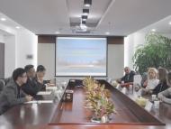 黑山教授代表团与长理领导合影